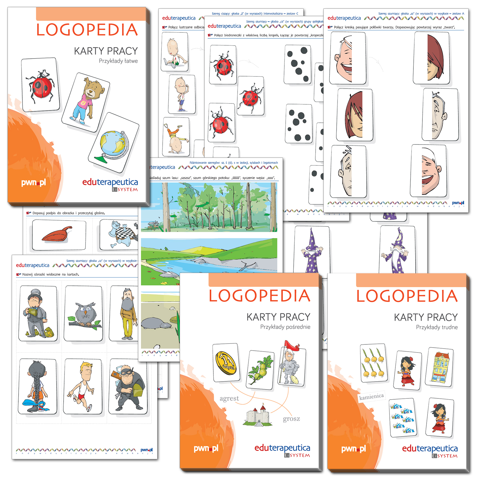 Pobierz karty pracy Eduterapeutica lux Logopedia. 