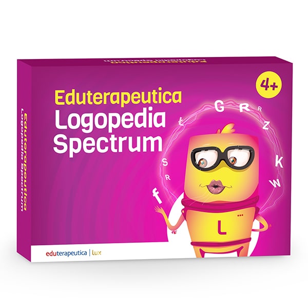 Eduterapeutica lux Logopedia Spectrum to największy i najnowszy multimedialny program do prowadzenia terapii logopedycznej, stanowiący niezbędnik współczesnego logopedy.